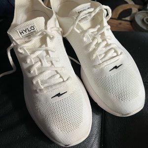 HYLO Corn Runners Sand Gum Bottom Mens Running Shoes 12 Lightweight, breathable